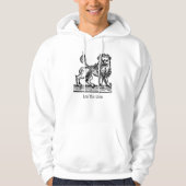 Mittelalterliche Renaissance Zodiac Symbol Leo The Hoodie (Vorderseite)