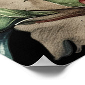 Mittelalterliche Renaissancescroll Geburtstag Poster (Ecke)