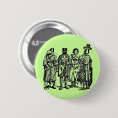 Mittelalterliche Ritter Button (Vorne & Hinten)