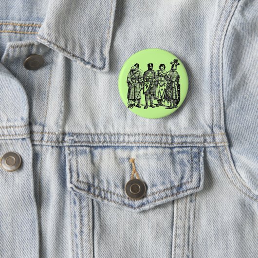 Mittelalterliche Ritter Button (Beispiel)