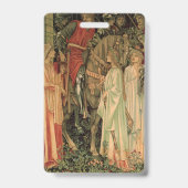 Mittelalterliche Ritter des Runden Tisches Ausweis (Rückseite)