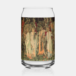 Mittelalterliche Ritter des Runden Tisches Dosenglas