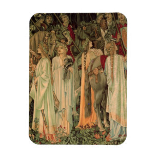 Mittelalterliche Ritter des Runden Tisches Magnet