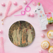 Mittelalterliche Ritter des Runden Tisches Pappteller (Party)