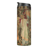 Mittelalterliche Ritter des Runden Tisches Thermosbecher (Nach rechts gedreht)