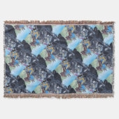 mittelalterliche Ritter, die auf Decke (Vorderseite)