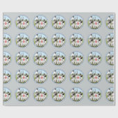 Mittelalterliche Ritter Geschenkpapier (Flach)