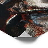 Mittelalterliche Ritter in Rüstungspaketen drucken Poster (Ecke)