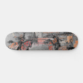 Mittelalterliche Ritter jouten Skateboard (Horizontal)
