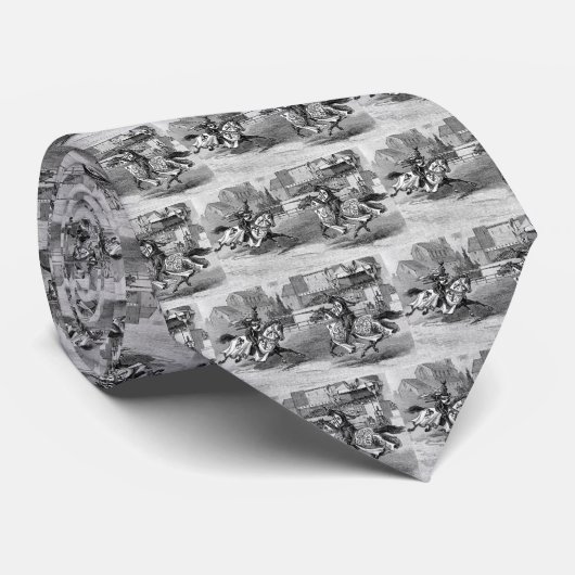 Mittelalterliche Ritter Jouting Krawatte (Gerollt)