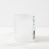 Mittelalterliche Ritter-mattierte GlasTasse Mattglastasse (Mittel)
