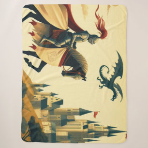 mittelalterliche Ritter Wyvern Burg  Sherpadecke