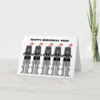 Mittelalterliche Ritter zum Geburtstag