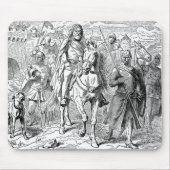 Mittelalterliche Rittermaus Mousepad (Vorne)