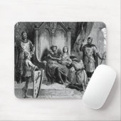 Mittelalterliche Rittermaus Mousepad (Mit Mouse)