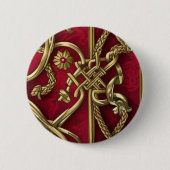 mittelalterliche rote und rote button (Vorderseite)