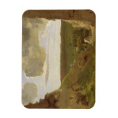 Mittelalterliche Ruinen Magnet (Vertikal)