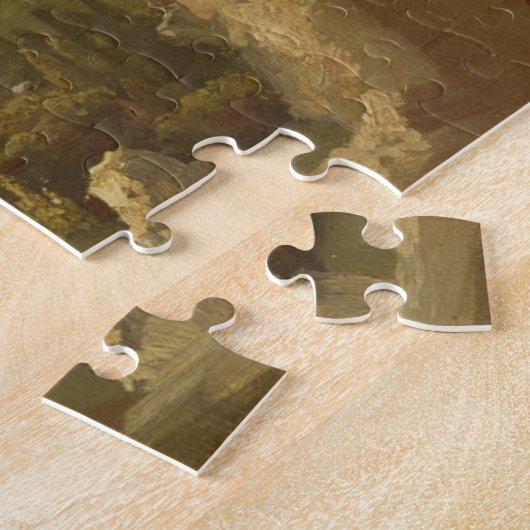 Mittelalterliche Ruinen Puzzle (Seite)