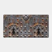 Mittelalterliche Rustikale Papiertüte Schreibtischunterlage (Vorderseite)