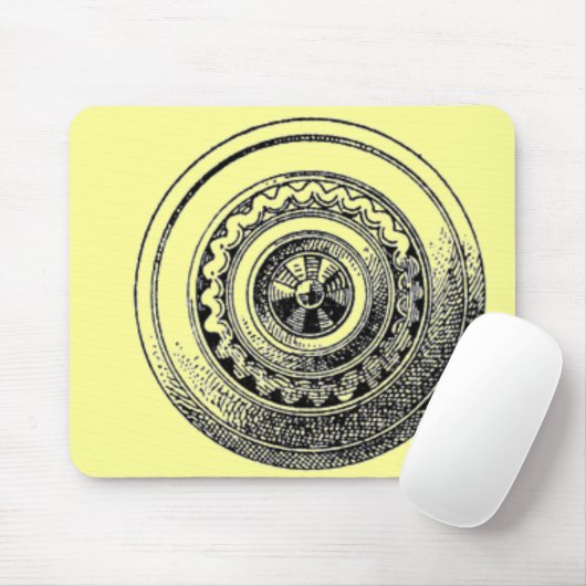 Mittelalterliche Schildkröte Mousepad (Mit Mouse)