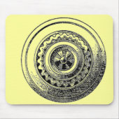 Mittelalterliche Schildkröte Mousepad (Vorne)