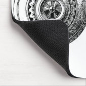 Mittelalterliche Schildkröte Mousepad (Ecke)