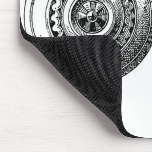 Mittelalterliche Schildkröte Mousepad (Ecke)