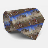 Mittelalterliche Schloss-Krawatte Krawatte (Gerollt)