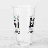 Mittelalterliche Schwarze Katzen aus dem modernen Glas (Links)