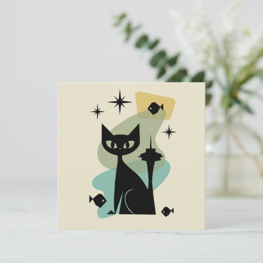 Mittelalterliche Seattle Cat (Stehend Vorderseite)