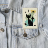 Mittelalterliche Seattle Cat Button (Insitu)