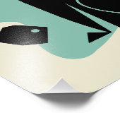 Mittelalterliche Seattle Cat Fotodruck (Ecke)