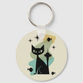 Mittelalterliche Seattle Cat Schlüsselanhänger (Vorderseite)