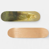 Mittelalterliche Skateboardfrau Skateboard (Horizontal)