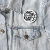 Mittelalterliche Sonne und Mond Button (Beispiel)
