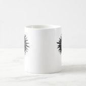 Mittelalterliche Sonnengravur - Whimsigoth Ästheti Kaffeetasse (Mittel)