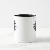Mittelalterliche Sonnengravur - Whimsigoth Ästheti Tasse (Zentrum)