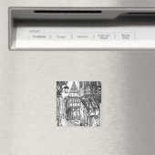 Mittelalterliche Stadt Magnet (In Situ (Geschirrspüler))