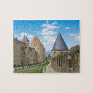 Mittelalterliche Stadtmauern von Carcassonne Puzzle