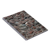 Mittelalterliche Steinmauer-Struktur Hintergrund A Notizblock (Rechte Seite)