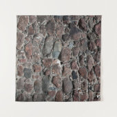 Mittelalterliche Steinmauer-Textur Wandteppich (Vorderseite (Horizontal))