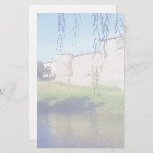 Mittelalterliche Struktur! Briefpapier (Vorne/Hinten)