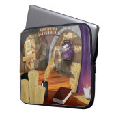 Mittelalterliche Studie Laptopschutzhülle (Vorderseite Links)