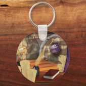 Mittelalterliche Studie Schlüsselanhänger (Vorderseite)