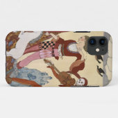Mittelalterliche Szene durch Georges Barbier Case-Mate iPhone Hülle (Rückseite (Horizontal))