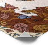 Mittelalterliche Szene von Georges Barbier Poster (Ecke)