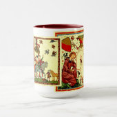 Mittelalterliche Szenen-Tasse Tasse (Zentrum)