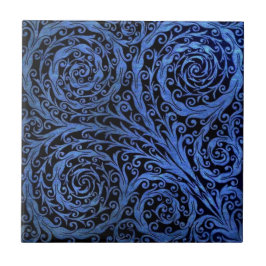 Mittelalterliche Tapisserie Fliese/Trivet Fliese