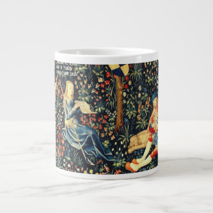 Mittelalterliche Tapisserie-Hirten und Schafe Jumbo-Tasse