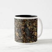 Mittelalterliche Tasse der Flora und Fauna (VorderseiteRechts)